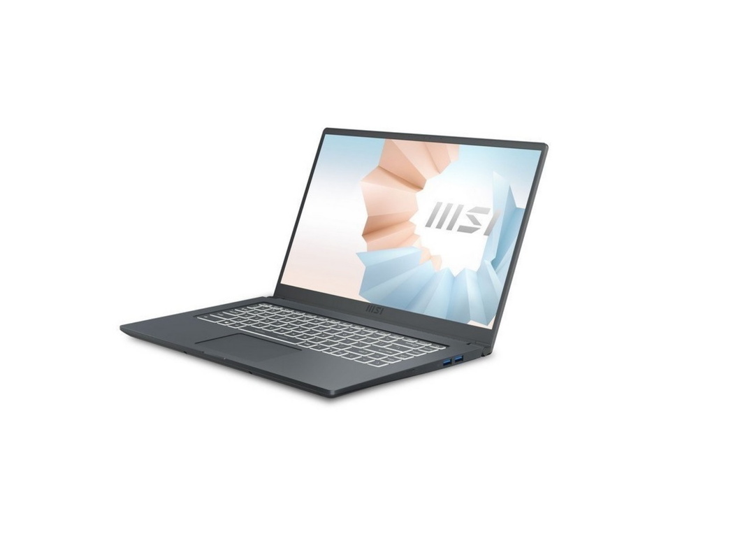 Notebook MSI Modern 15 A11MU 1552 i3-1115G4-8GB-SSD256GB-15.6"-FHD-9S7-155266-1006