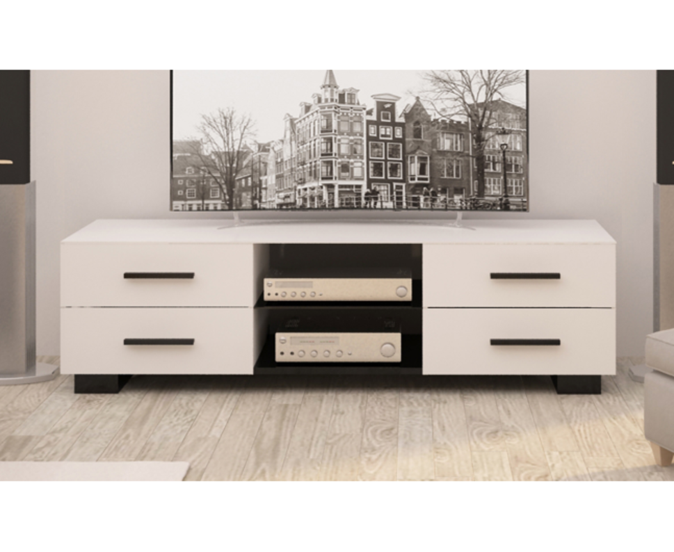 TV stand MART RACK COMMANDER WHITE