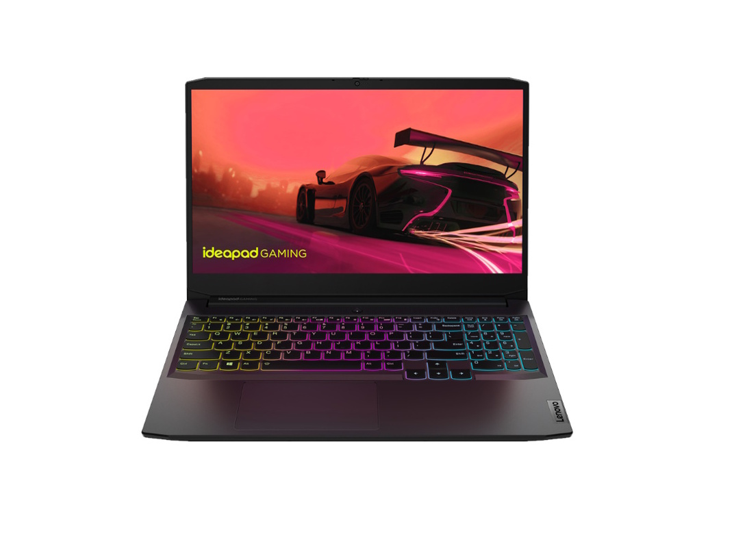 Notebook Lenovo IdeaPad Gaming 3 15ACH6 AMD Ryzen 5 5500H-16GB-SSD512GB-RTX2050-15.6"-DOS-Shadow Black-82K2028URK