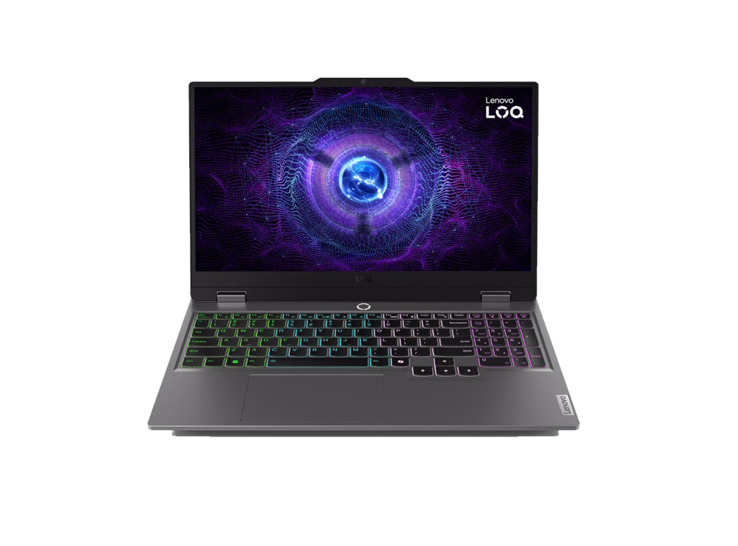 Notebook Lenovo LOQ 15IAX9I i5-12450HX-16GB-SSD512GB-A530M-15.6"-DOS-Luna Grey-83FQ0028RK