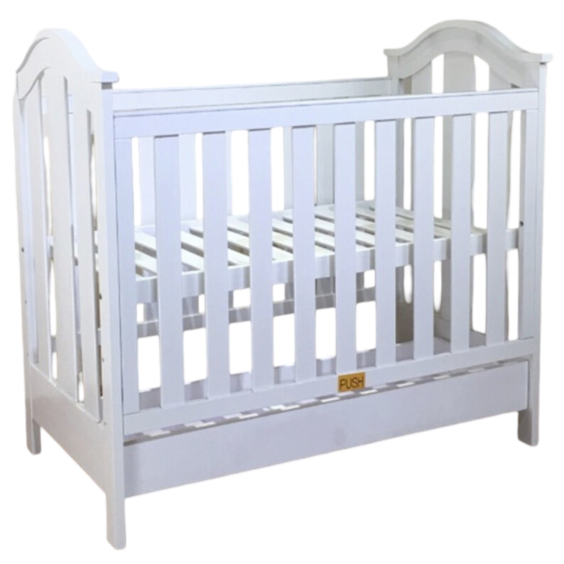 Children's bed: wooden cradle