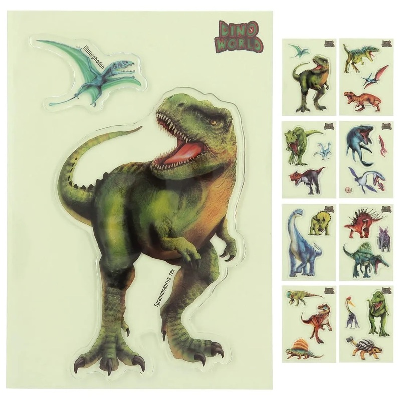 Self-adhesive Stickers Top Model Dino World 0411396