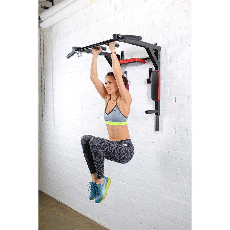 Wall-mounted exercise bar