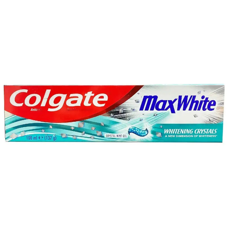 Ատամի մածուկ Colgate Max White Crystal mint gel 100մլ