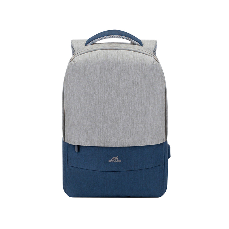 Сумка Rivacase 7562 grey/dark blue anti-theft Laptop backpack 15.6" / 6