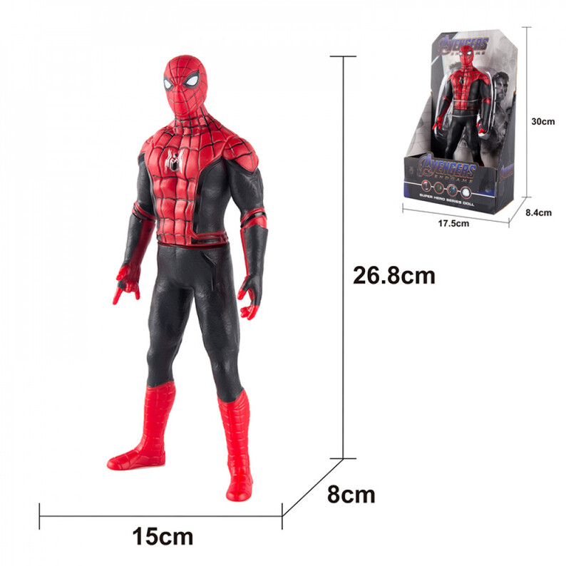 Toy Speder-man human 27 cm rubber, with open box Avengers