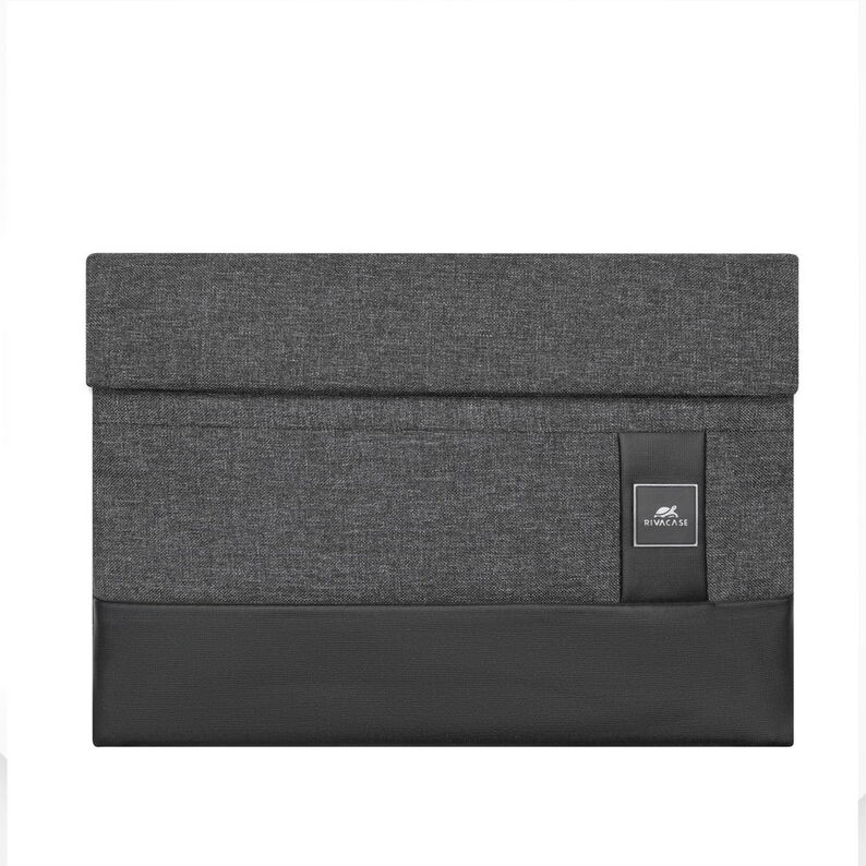 Bag Rivacase 8802 black melange MacBook Pro/MacBook Air 13 sleeve / 12