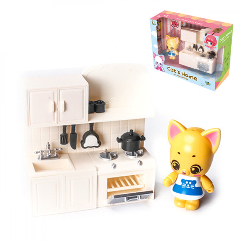 Play kitchen furniture set small