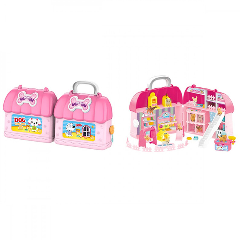 Play house with set + doll small, Similan