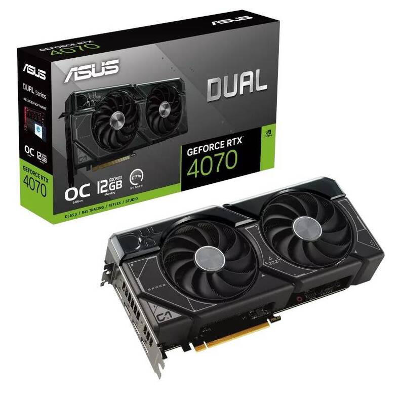 Asus Dual OC RTX4070 OC 12ГБ