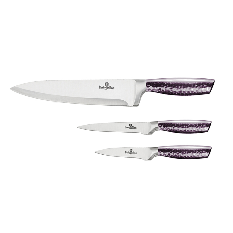 Purple Eclipse Knife set (3 pcs)