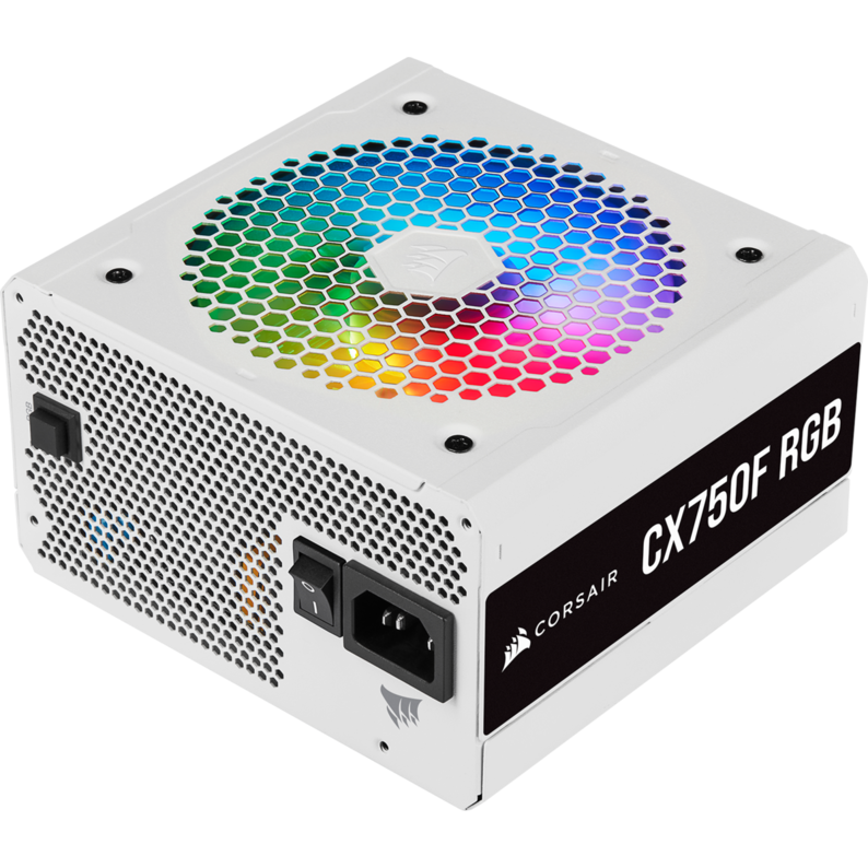 Corsair CX750F RGB սպիտակ Modular RGB White PSU (EU)