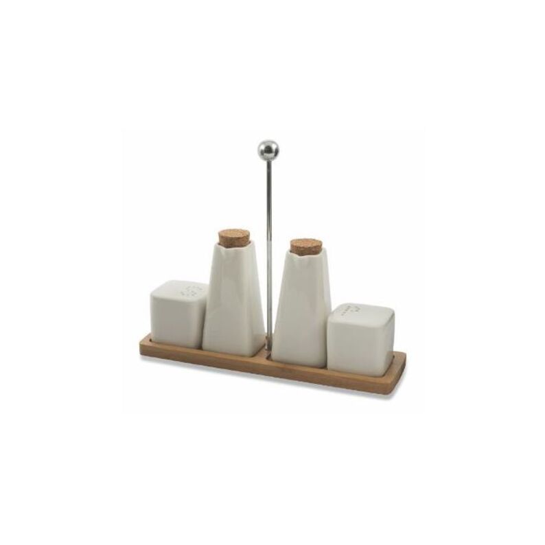 Cruet set with stand "Gourmet Menage"