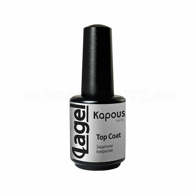 ​Защитное покрытие «Top Coat» «Lagel» 15 ml KAPOUS Nails