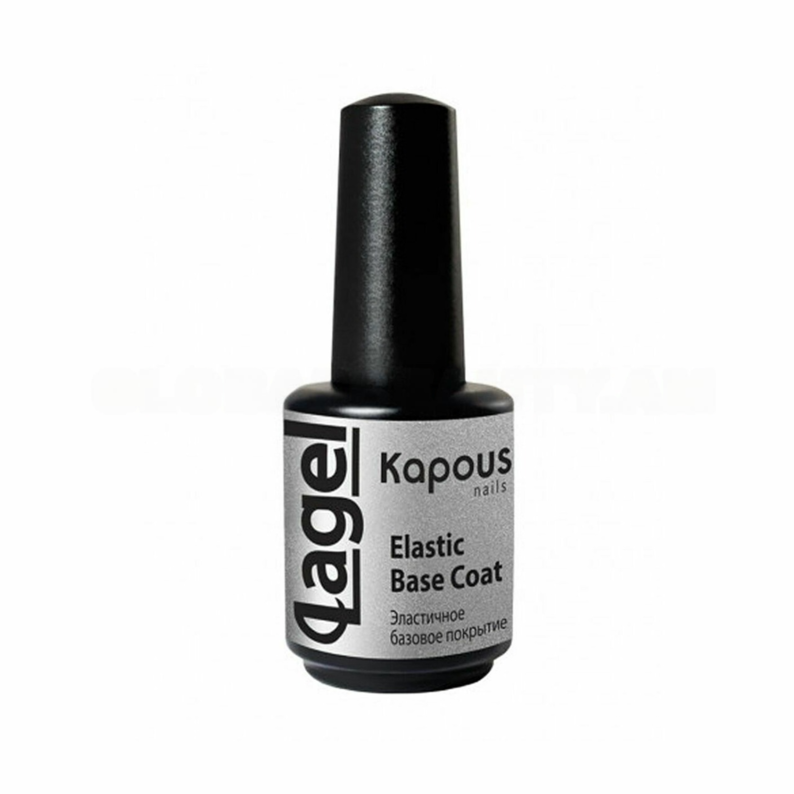 ​Эластичное базовое покрытие «Elastic Base Coat» «Lagel» 15 ml KAPOUS Nails