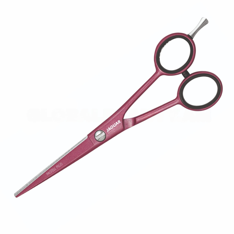 Hairdressing scissors 4756-10 JAGUAR WL Pastell Plus Berry