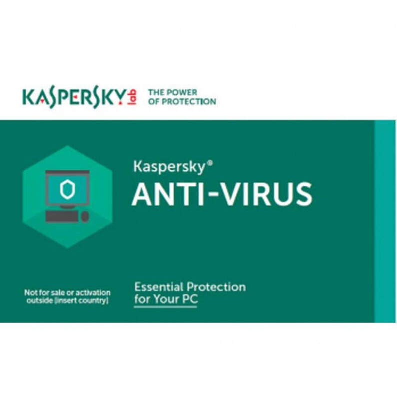 Kaspersky Anti-Virus (2 սարք / 1 տարի) քարտ