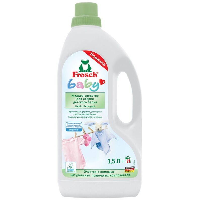 Liquid Detergent Frosch, Baby, 1.5l