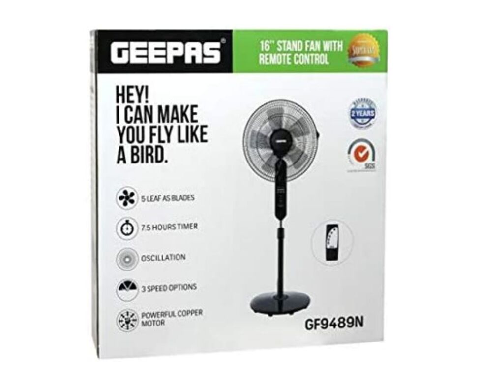 Вентилятор GEEPAS GF9489N