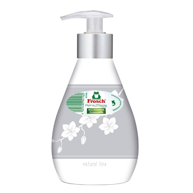 Pure Care Liquid Soap Frosch, almond milk, 300ml