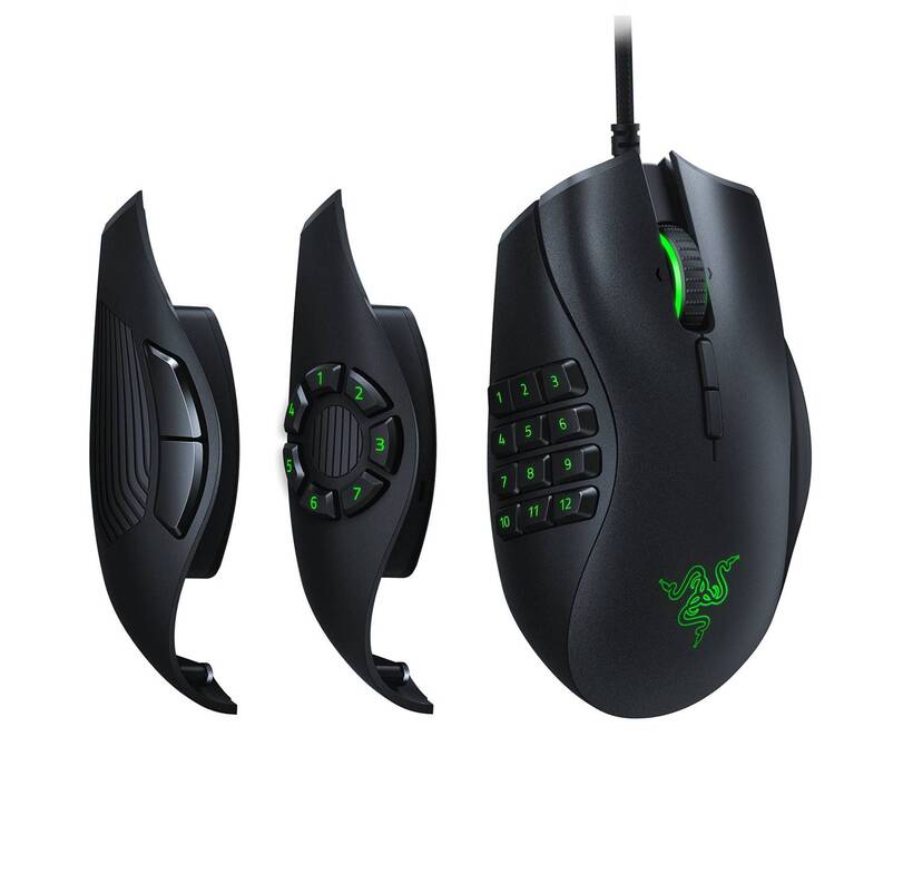 Razer Naga Trinity Moba / MMO Gaming Mouse