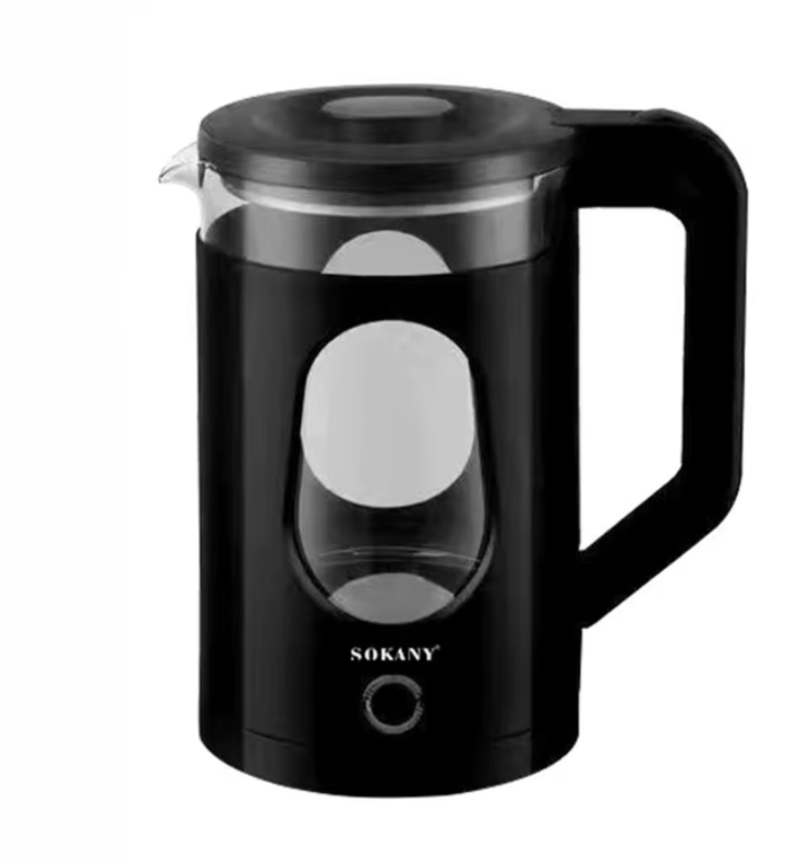 Электрический чайник Sokany 2.3л 2000Вт SK-SH-1071 черный