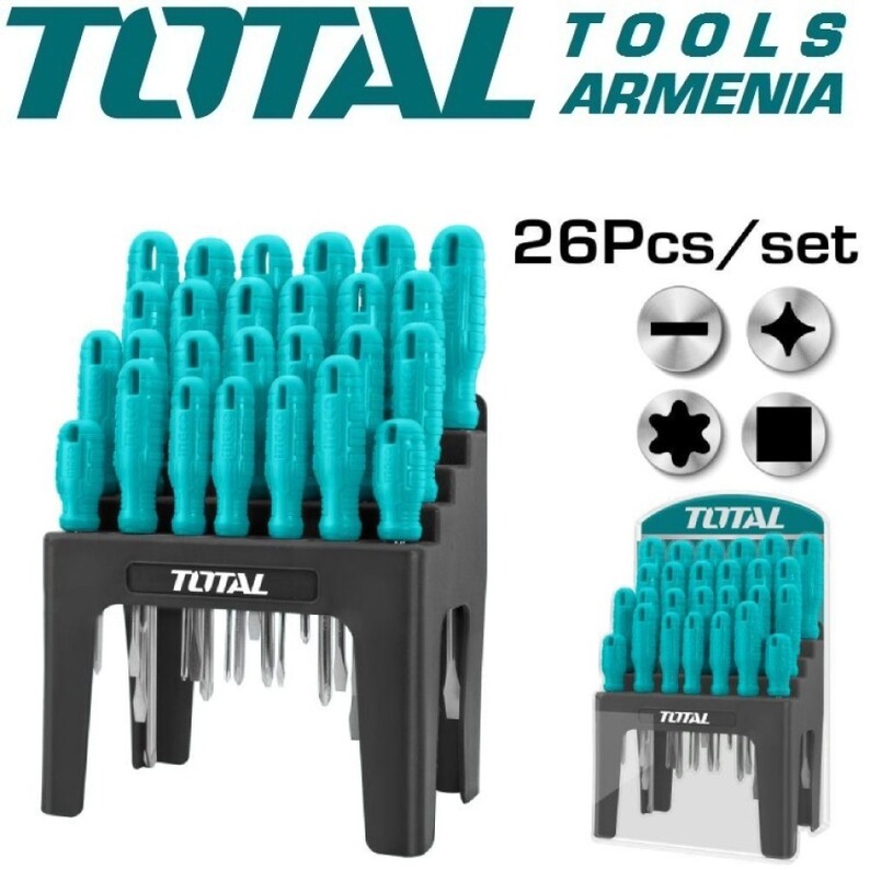 Screwdriver Set - 26 Pcs THTDC252601