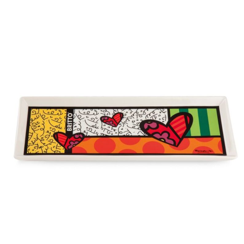 Serving plate "BRITTO HEART"