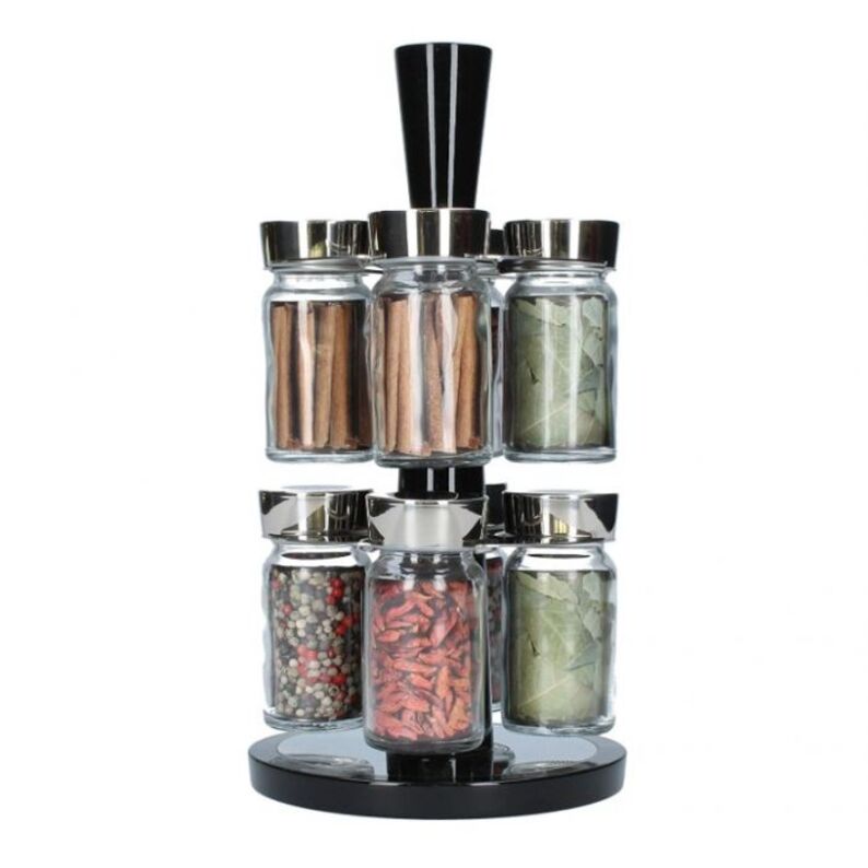 Spice set with stand "Glossy"