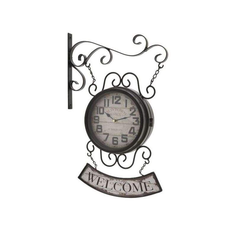 Wall Clock "WELCOME"