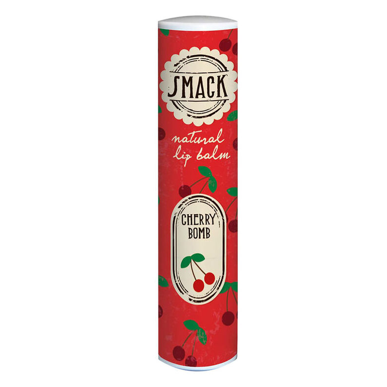 Smack вишневый натуральный бальзам для губ
