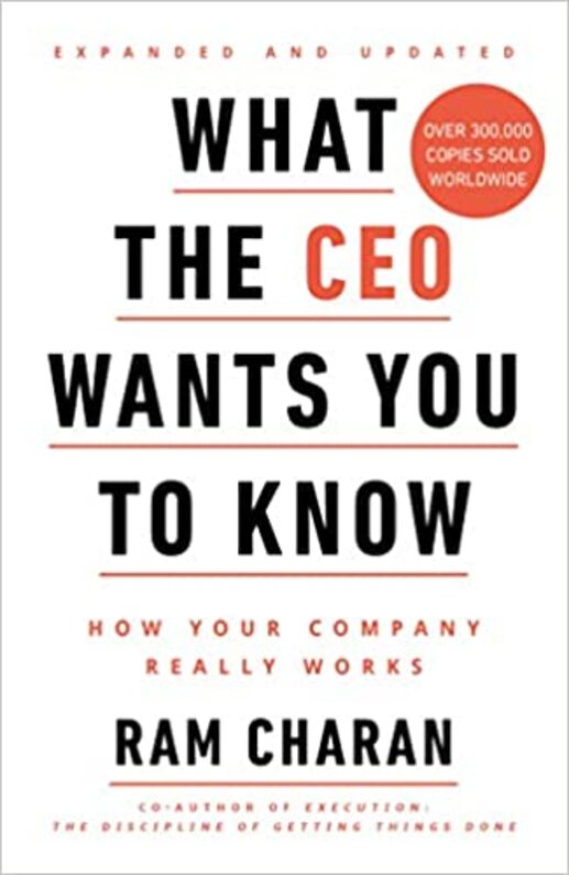 What the CEO Wants You to Know, Рам Чаран