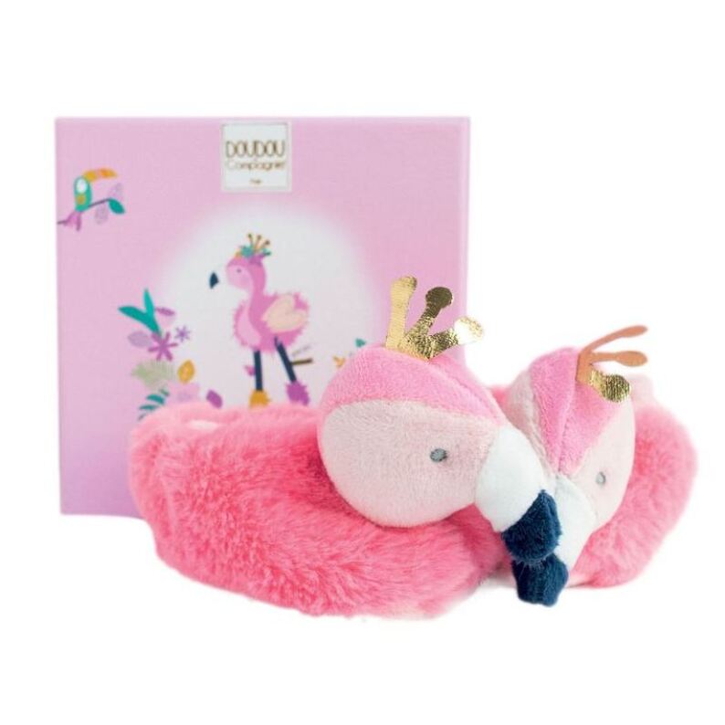 Dou Dou Flamingo shoes for newborn