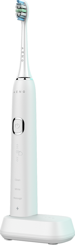 Ատամի խոզանակ AENO Toothbrush, DB3: White, 9 scenarios, with 3D touch, wireless charging, 46000rpm