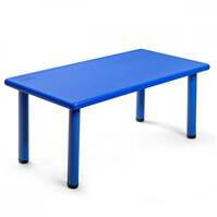 Folding table (on metal legs)