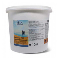 Pool chemical, chlorine fine sand 10kg container SZI Granulat