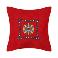 Pillow embroidered with Armenian  ornament