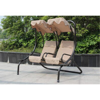 Garden sofa double swing 174*136*182 cm