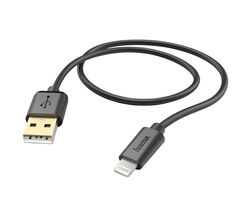 Բջջային հեռախոսի մալուխ HAMA CHARGING/DATA CABLE1.5 M BLACK(173635)