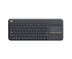 Клавиатура LOGITECH WLESS TOUCH KEYB K400 + DARK L920-007147