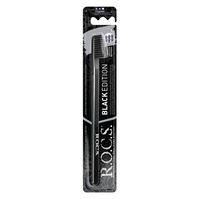 Rocks toothbrush Black Edition medium