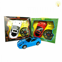 Remote control car with a small steering panel Remote control car with a small steering panel