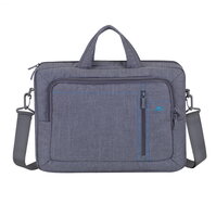 Պայուսակ Rivacase 7530 grey Laptop Canvas shoulder bag 15.6