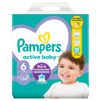 Մանկական տակդիր Pampers 56հ. Extra Large Diapers Մանկական տակդիր Pampers 56հ. Extra Large Diapers