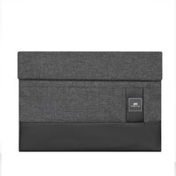 Bag Rivacase 8802 black melange MacBook Pro/MacBook Air 13 sleeve / 12