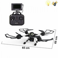 Helicopter drone with remote control, large, camera + WiFi 5.8G FPV