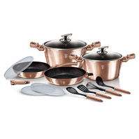 Rose Gold Collection 13 pcs cookware set