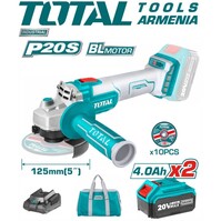 Cordless Angle Grinder TAGLI2012582 Cordless Angle Grinder TAGLI2012582