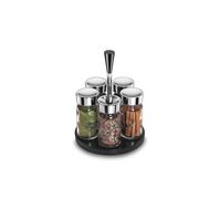 Cruet set with stand "Steel"