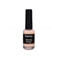 Ամրացնող բազային ծածկույթ «Strong & Flat» 9 մլ KAPOUS Nails Ամրացնող բազային ծածկույթ «Strong & Flat» 9 մլ KAPOUS Nails